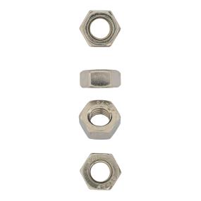 Cup Square Bolt & Nut - Stainless Steel